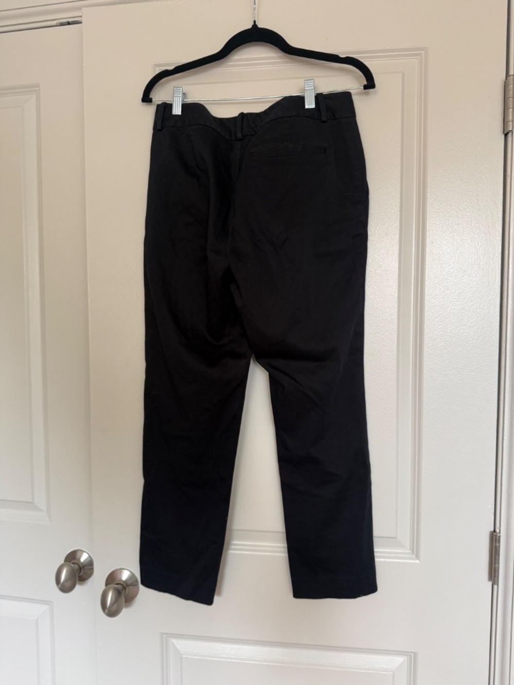 Lauren Ralph Lauren Black Dress Pants Size 8 Gold Button Tailored Trousers - Picture 4 of 4